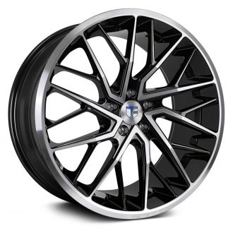 TRUFORM® - TF105 Gloss Black with Machined Face and Lip