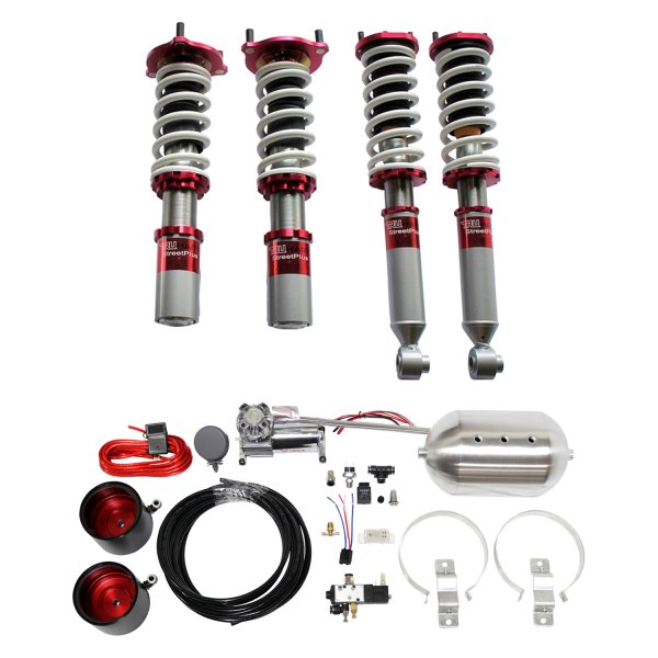 TruHart® - StreetPlus™ Front and Rear Coilover Kit with Gold Control System 