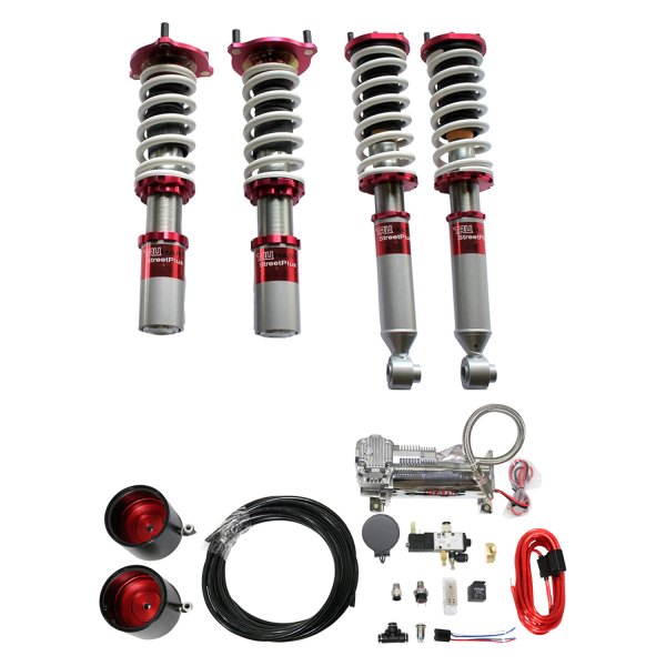 TruHart® - StreetPlus™ Front and Rear Coilover Kit with Gold Tankless Control System 