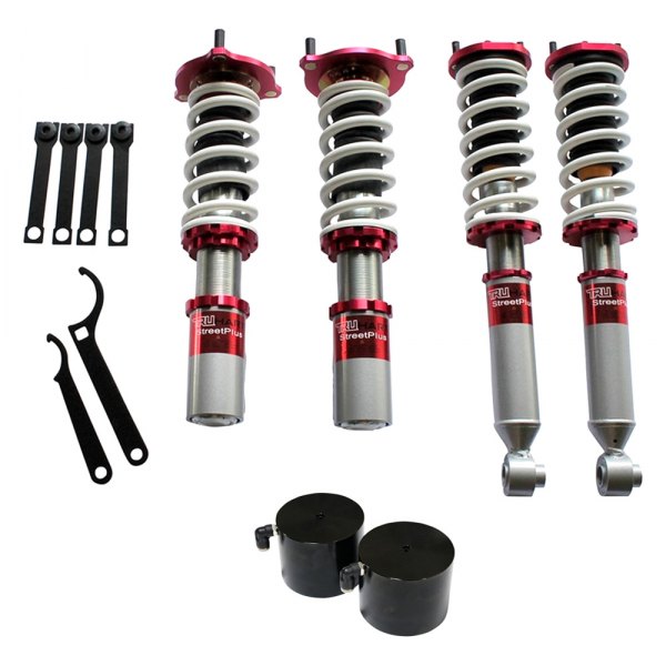 TRUHart® - StreetPlus™ Front and Rear Coilover Kit with VERA V-ACK Air Caps 