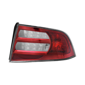 TruParts® - Passenger Side Replacement Tail Light Lens and Housing (CAPA Certified)