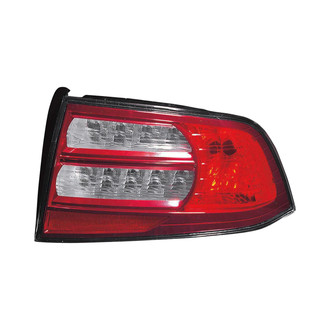TruParts® - Passenger Side Replacement Tail Light Lens and Housing (CAPA Certified)