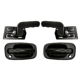 TruParts® - 4-Piece (Front Driver and Passenger Side Exterior Door Handle, Front Driver and Passenger Side Interior Door Handle Lever) (Standard Line)