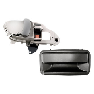 TruParts® - 2-Piece (Rear Driver Side Exterior Door Handle, Front Driver Side Interior Door Handle) (Standard Line)
