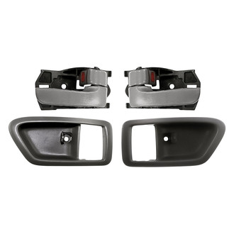 TruParts® - 4-Piece (Front Driver and Passenger Side Interior Door Handle Lever, Front Driver and Passenger Side Interior Door Handle Bezel) (Standard Line)