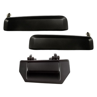 TruParts® - 3-Piece (Front Driver and Passenger Side Exterior Door Handle, Tailgate Handle) (Standard Line)