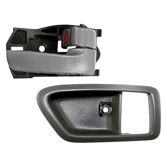 TruParts® - 2-Piece (Front Passenger Side Interior Door Handle Lever, Front Passenger Side Interior Door Handle Bezel) (Standard Line)