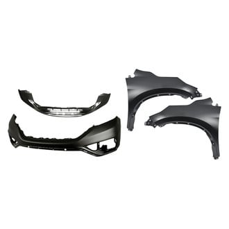TruParts® - 4-Piece (Front Upper and Lower Bumper Cover, Front Driver and Passenger Side Fender) (Standard Line)