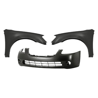 TruParts® - 3-Piece (Front Bumper Cover, Front Driver and Passenger Side Fender) (Standard Line)