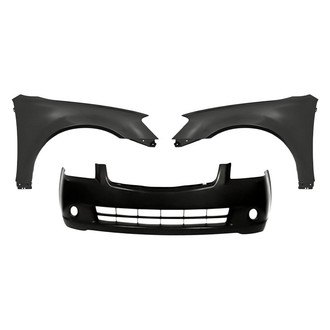 TruParts® - 3-Piece (Front Bumper Cover, Front Driver and Passenger Side Fender) (Standard Line)