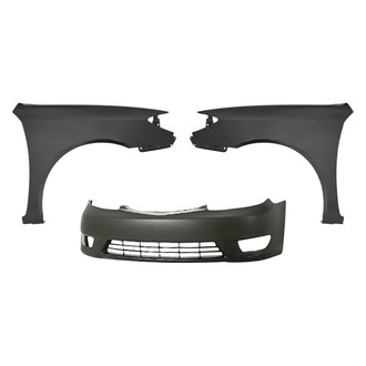 TruParts® - 3-Piece (Front Bumper Cover, Front Driver and Passenger Side Fender) (Standard Line)