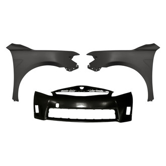 TruParts® - 3-Piece (Front Bumper Cover, Front Driver and Passenger Side Fender) (Standard Line)