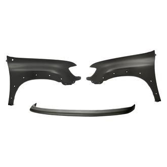 TruParts® - 3-Piece (Front Upper Bumper Cover, Front Driver and Passenger Side Fender) (Standard Line)