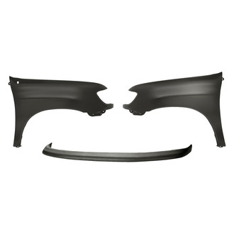 TruParts® - 3-Piece (Front Upper Bumper Cover, Front Driver and Passenger Side Fender) (Standard Line)