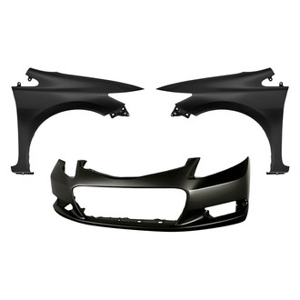 TruParts® - 3-Piece (Front Bumper Cover, Front Driver and Passenger Side Fender) (Standard Line)