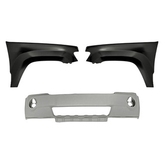 TruParts® - 3-Piece (Front Bumper Cover, Front Driver and Passenger Side Fender) (Standard Line)