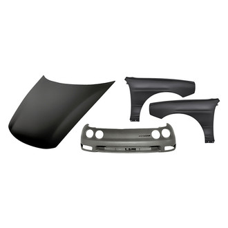 TruParts® - 4-Piece (Front Bumper Cover, Front Driver and Passenger Side Fender, Hood Panel) (Standard Line)
