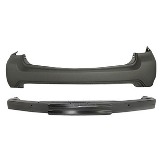 TruParts® - 2-Piece (Rear Bumper Cover, Rear Bumper Reinforcement) (Standard Line)