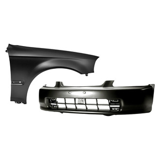 TruParts® - 2-Piece (Front Bumper Cover, Front Passenger Side Fender) (Standard Line)