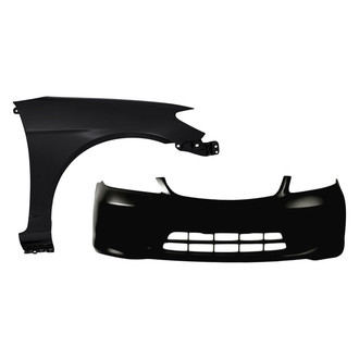 TruParts® - 2-Piece (Front Bumper Cover, Front Passenger Side Fender) (Standard Line)