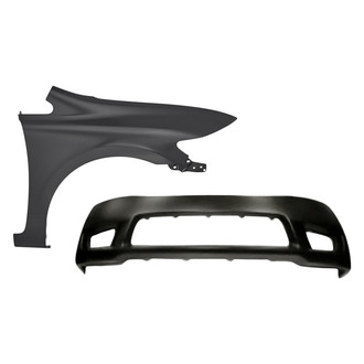 TruParts® - 2-Piece (Front Bumper Cover, Front Passenger Side Fender) (Standard Line)