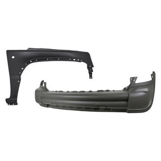 TruParts® - 2-Piece (Front Bumper Cover, Front Passenger Side Fender) (Standard Line)