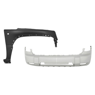 TruParts® - 2-Piece (Front Bumper Cover, Front Passenger Side Fender) (Standard Line)