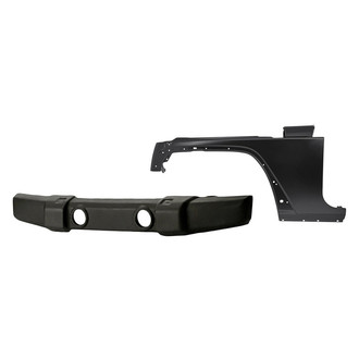 TruParts® - 2-Piece (Front Bumper Cover, Front Driver Side Fender) (Standard Line)
