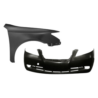 TruParts® - 2-Piece (Front Bumper Cover, Front Passenger Side Fender) (Standard Line)