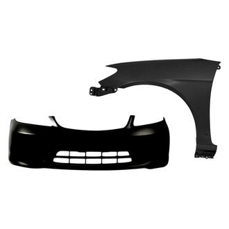 TruParts® - 2-Piece (Front Bumper Cover, Front Driver Side Fender) (Standard Line)