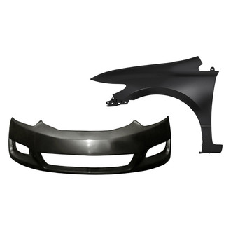 TruParts® - 2-Piece (Front Bumper Cover, Front Driver Side Fender) (Standard Line)