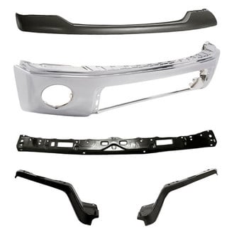 TruParts® - 5-Piece (Front Upper Bumper Cover, Front Bumper Face Bar, Front Inner and Outer Bumper Cover Retainer, Front Upper Center Bumper Retainer) (Standard Line)