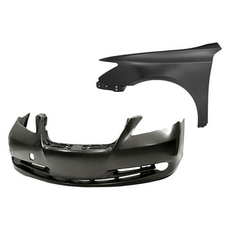 TruParts® - 2-Piece (Front Bumper Cover, Front Driver Side Fender) (Standard Line)