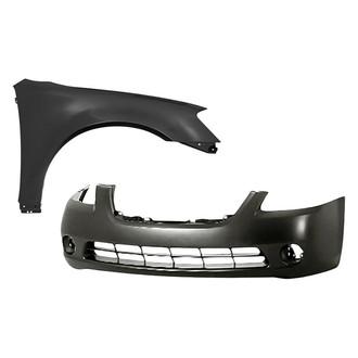 TruParts® - 2-Piece (Front Bumper Cover, Front Passenger Side Fender) (Standard Line)