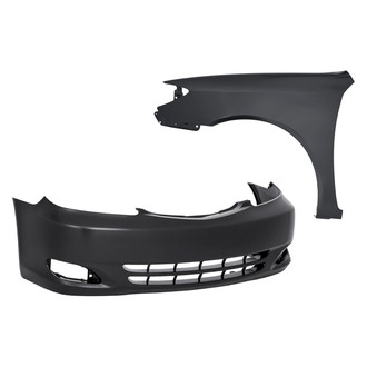 TruParts® - 2-Piece (Front Bumper Cover, Front Driver Side Fender) (Standard Line)