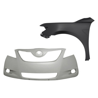 TruParts® - 2-Piece (Front Bumper Cover, Front Driver Side Fender) (Standard Line)