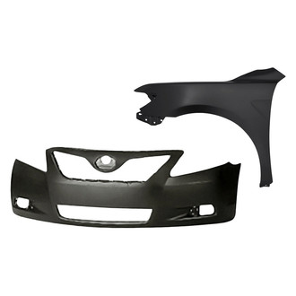 TruParts® - 2-Piece (Front Bumper Cover, Front Driver Side Fender) (Standard Line)