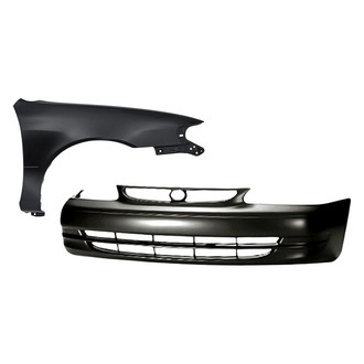 TruParts® - 2-Piece (Front Bumper Cover, Front Passenger Side Fender) (Standard Line)