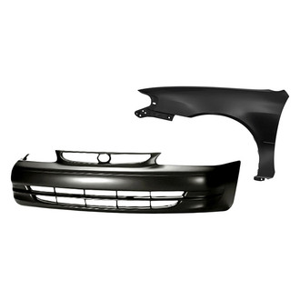 TruParts® - 2-Piece (Front Bumper Cover, Front Driver Side Fender) (Standard Line)