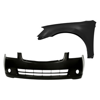 TruParts® - 2-Piece (Front Bumper Cover, Front Driver Side Fender) (Standard Line)