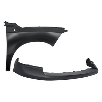 TruParts® - 2-Piece (Front Upper Bumper Cover, Front Passenger Side Fender) (Standard Line)