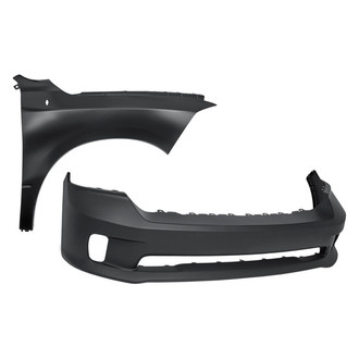 TruParts® - 2-Piece (Front Bumper Cover, Front Passenger Side Fender) (Standard Line)
