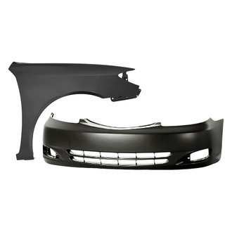 TruParts® - 2-Piece (Front Bumper Cover, Front Passenger Side Fender) (Standard Line)