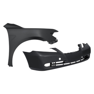 TruParts® - 2-Piece (Front Bumper Cover, Front Passenger Side Fender) (Standard Line)