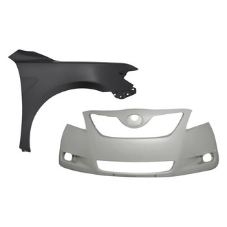 TruParts® - 2-Piece (Front Bumper Cover, Front Passenger Side Fender) (Standard Line)