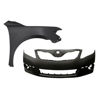 TruParts® - 2-Piece (Front Bumper Cover, Front Passenger Side Fender) (Standard Line)