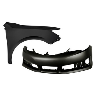 TruParts® - 2-Piece (Front Bumper Cover, Front Passenger Side Fender) (Standard Line)