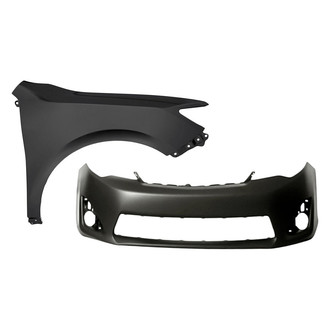TruParts® - 2-Piece (Front Bumper Cover, Front Passenger Side Fender) (Standard Line)