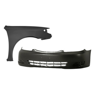 TruParts® - 2-Piece (Front Bumper Cover, Front Passenger Side Fender) (CAPA Certified)