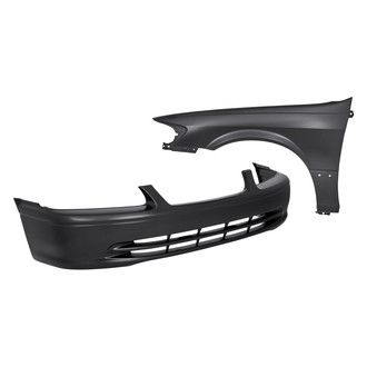 TruParts® - 2-Piece (Front Bumper Cover, Front Driver Side Fender) (Standard Line)